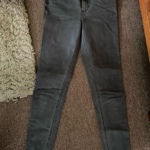 Dark green/ turquoise jeans